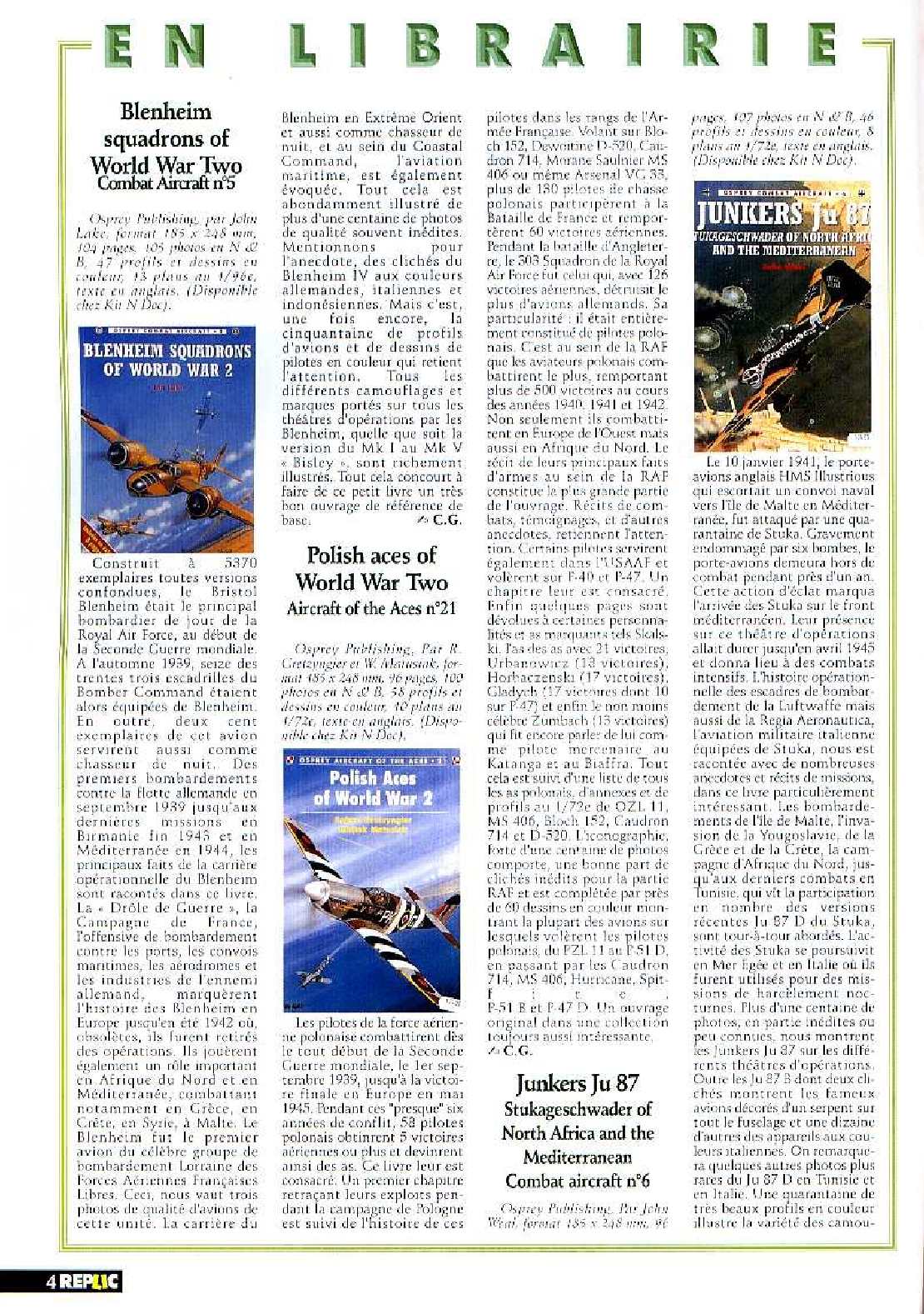 Replic 084 - Arsenal VG33, P-47D Thunderbolt, Fiat GR-32